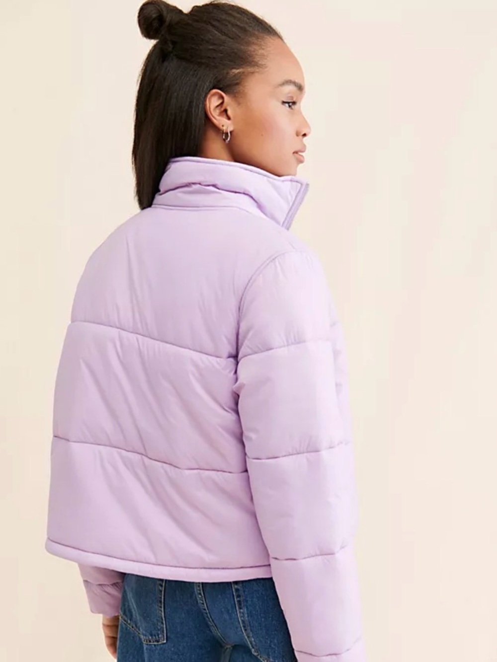 Show Me your Mumu Snowbird Puffer Jacket in Lavender | L - Picture 2 of 12